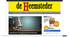 Desktop Screenshot of heemsteder.nl